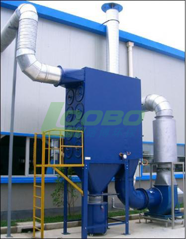 某打磨車(chē)間濾筒除塵工程案例