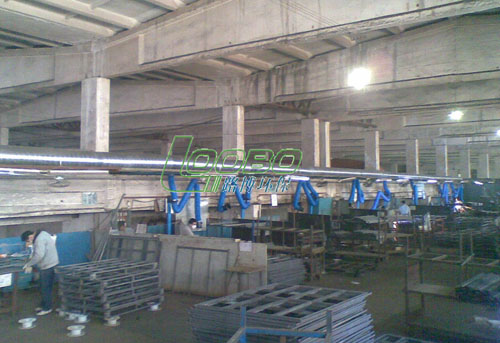 奉化永誠(chéng)金屬制品有限公司使用我公司焊接煙塵凈化系統(tǒng)