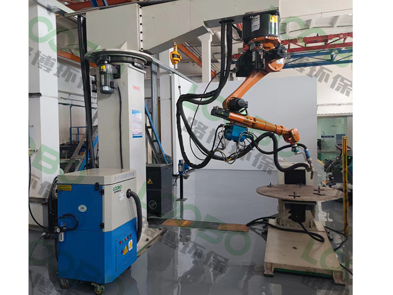 解鎖焊接機器人高效除塵方案，邁向綠色智能工廠